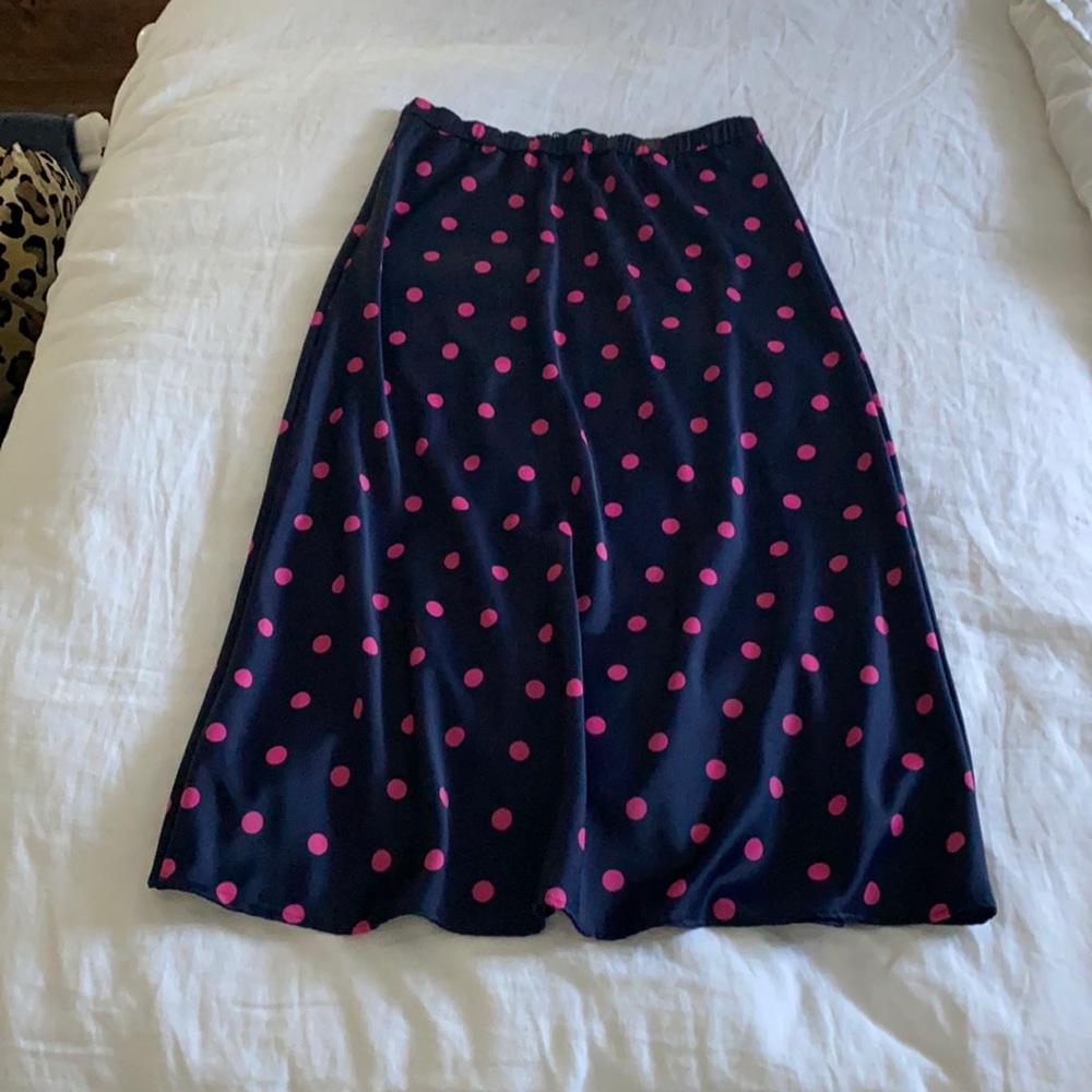 Zara MIDI Polka Dot Skirt